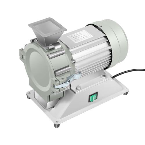 Plant Pulverizer, 1400R/min Soil Pulverizer, Electric Micro Plant Pulverizer, 30-120 Mesh Spice Pulverizer for Rice, Grain, Spices, Herbs, Red Beans