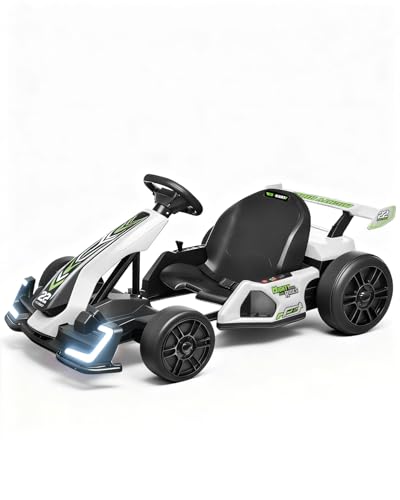 Blitzshark 24V Kids Go Kart 300W Powerful Drift Kart...