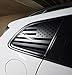 Xinghe for Je@p Cherokee 2014-2023 Rear Side Window American Flag Decal Sticker Matte Black 2pcs, NOT for Je@p Grand Cherokee