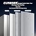 cureder 24 Inch Outdoor Refrigerator, Built-in Stainless Steel Beverage Beer Cooler Under Counter Fridge, Indoor/Outdoor Refrigerator with 3 Shelves for Patio Kitchen and Commercial Use
