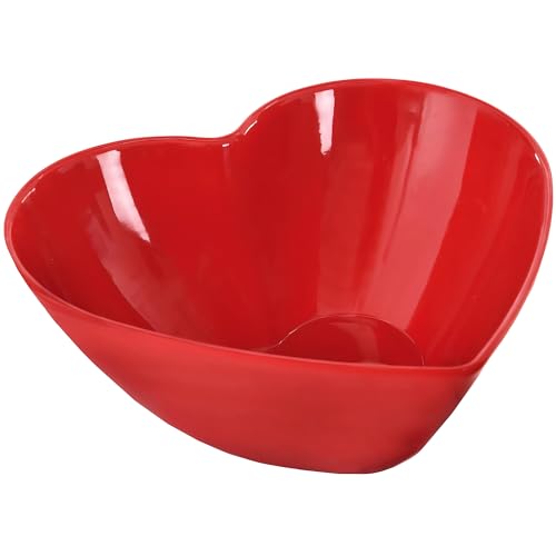 Amscan Charming Red Heart Shaped Melamine Bowl - 7