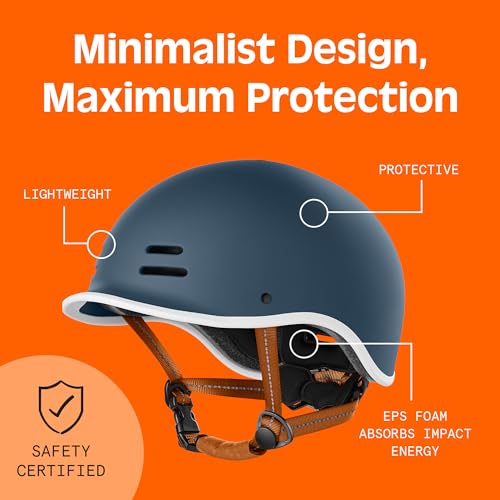 Image of Retrospec Remi Adult Bike Helmet for Men & Women - Bicycle Helmet for Commuting, Road Biking, Skating with Adjustable Dial