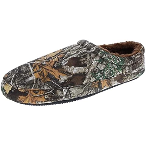Realtree Mens' Allover Camo Clog Slipper, Camo, Mens' Size XL (11-12) Cover