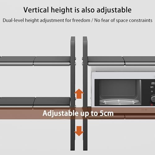 Adjustable 2-Tier Under Sink Organizer with Detachable Panels & Baskets - Ideal Storage Solution for Kitchen & Bathroom Cabinets, Maximize Space & Reduce Clutter