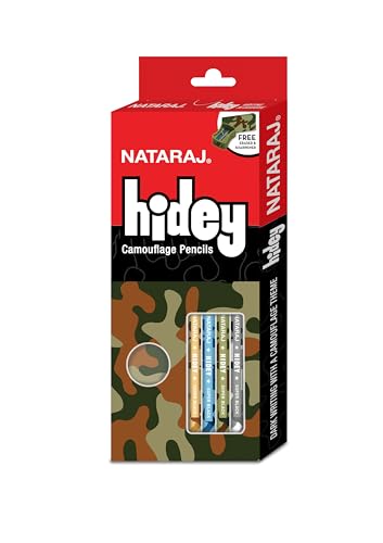 Nataraj Hidey Camouflage Pencil Camouflage, Pack of 10 x 3-3 pack (B0D5WG2QKP) Amazon Price History, Amazon Price Tracker