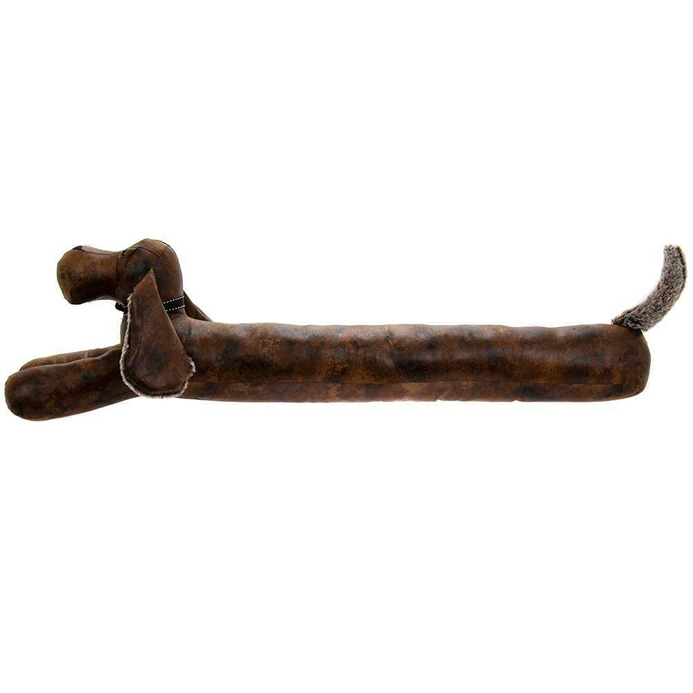Assorted Doorstop Door Stop Stopper Filled Heavy Doorstop Faux Leather Novelty Wedge (Sausage Dog Draught Excluder)