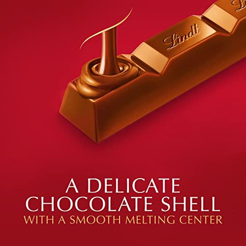 Image of Lindt LINDOR Milk Chocolate Truffle Bar, Chocolate Candy Bar with Smooth Center, 1.3 oz.