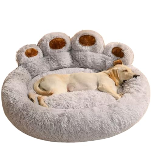 TRENIEペットベッド(犬・猫用) クッションマット 冬対策 S-3XL サイズ もふもふで暖かい おしゃれなグッズ ふわふわふとん 室内用 柔らかく面白く可愛い犬猫冬ベッドB24