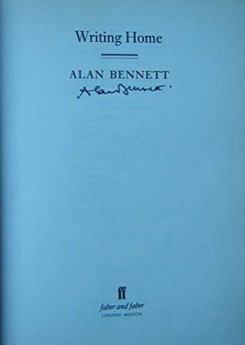 Writing home B000H5YNHE Book Cover