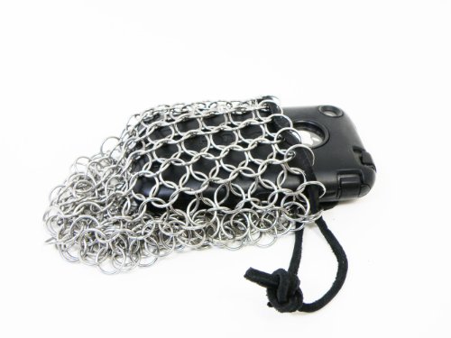 Tangled Metal: Large Stainless Steel Chainmail Dice Bag Pouch (Purse) #TOP5