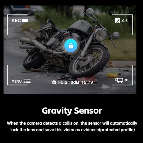 FreedConn Motorcycle Bluetooth Headset with Camera 2K Hi-Res 360°Shooting 6 Riders 1500M Motorcycle Bluetooth Intercom Motorcycle Camera IP65 128G TF