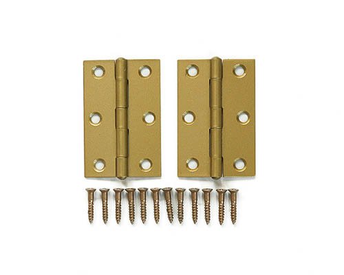 ハイロジック ゴールド蝶番 76mm 26027 2枚入