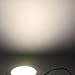 12V Recessed LED Under Cabinet Light - RV Camper Trailer Boat Ceiling Lights, Aluminum 3W 300lm Soft 3000k Warm White Pack of 6