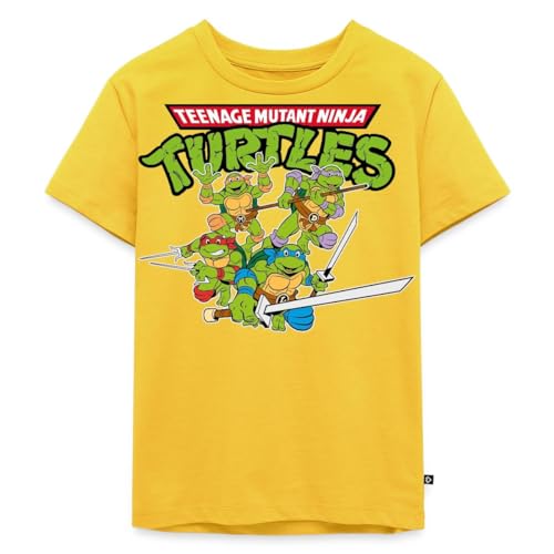 T-shirt Les Tortues Ninja enfant premium parfait pour les journées de jeux au parc
