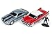 JOHNNY LIGHTNING 1/64 CHRISTINE 1958 PLYMOUTH FURY & 1967 CHEVY CAMARO JLCP7042