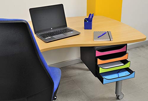 Caisson 5 tiroirs BIG BOX PLUS Exacompta pour documents A4+