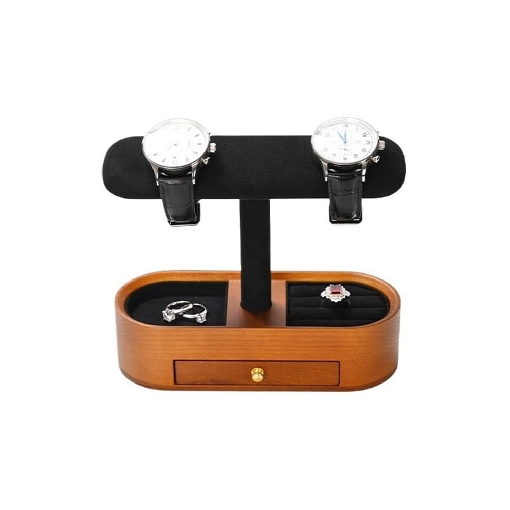 Gioielli Espositore Espositore for orologi Espositore for gioielli Espositore for gioielli Espositore for braccialetti for orologi di lusso leggero Gioielli Eremagliera Vetrina(Nero)