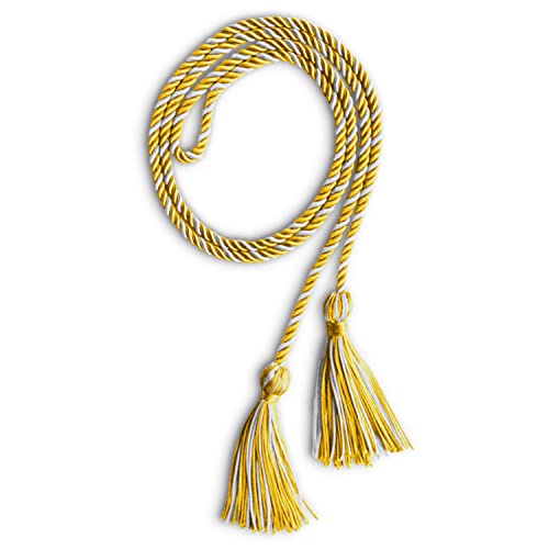 Image of Endea Graduation Single Honor Cord Two-Color (Gold /White)