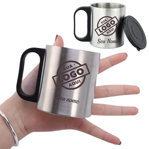 Caneca Térmica Inox