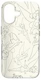 Coque de téléphone Disney Peter Pan ; coque de téléphone mignonne Fée Clochette pour iPhone et Samsung Galaxy ; coque de téléphone Disney ; coque de protection classique Disney ; étui de téléphone Disney Fairies