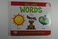 Fun With Words: A First Words Lift-a-Flap Book B000KRG9OE Book Cover