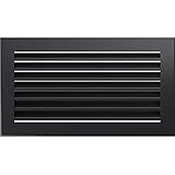 Kratki rejilla de ventilación Chimenea rejilla Fresh 17 cm x 30 cm grafito
