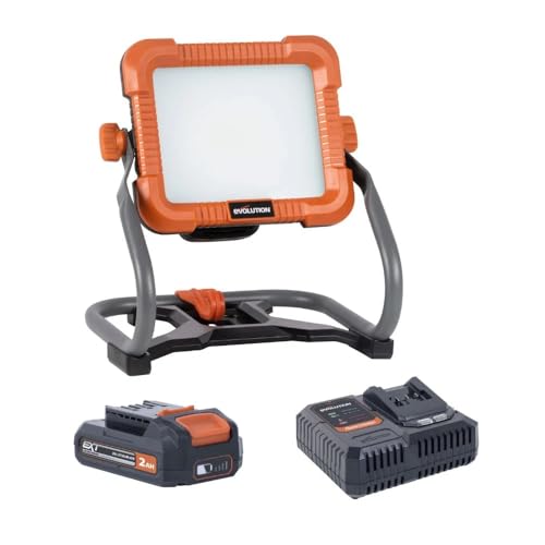 Evolution R2700WLT-Li 20V Cordless LED Work Light with 2Ah Battery