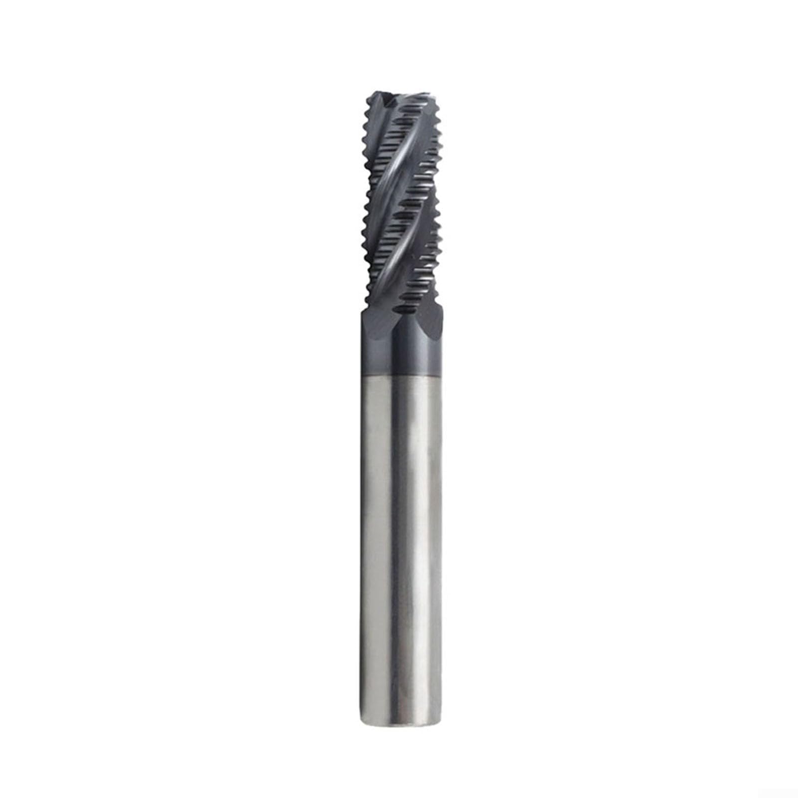 Fraise à ébaucher efficace en carbure massif, 4 dents, avec revêtement AlTiN à 4 dents, convient pour HPC (10 mm)