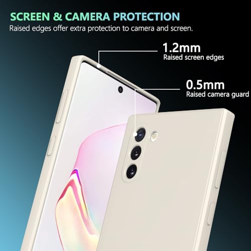 Image of for Samsung Galaxy Note 10 Plus Case White, Scratch Resistant with Soft Touch, Slim Thin Phone Cover for Samsung Galaxy Note 10 Plus