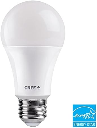 Cree 8-Pack LED 60W Replacement A19 Soft White (2700K) Dimmable Light Bulb
