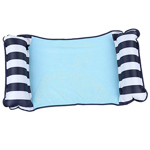 HelloCreate Lit flottant pliable à double usage pour piscine