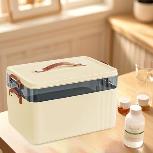 Trousse de premiers soins multifonctionnelle Harilla à double niveau