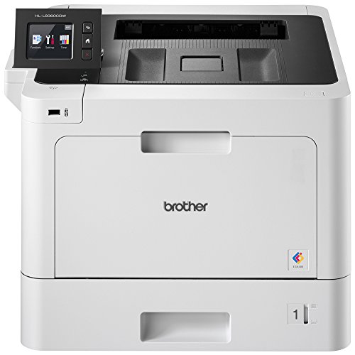 Brother Business Color Laser Printer (Renewed), White, 19.1 x 17.4 x 12.3 inches