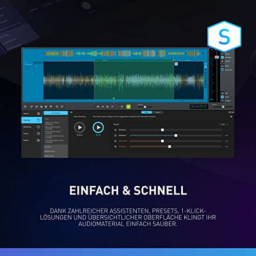 SOUND FORGE Audio Cleaning Lab 4 – Die einfachste Lösung für Audio Cleaning & Restauration