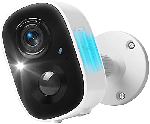 Security Cameras Wireless Outdoor for Home Surveillance, 1080P Spotlight Camera Color Night Vision, PIR Motion Detection, Lifetime Free Cloud Storage