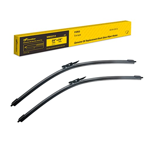 Image of Wiper Blade,Front Windshield WiperReplacement for Ford Edge 2015-2020,Escape 2013-2019,Focus 2012-2018 Windshield Wiper Blade,28+28 Inch Windshield Wiper Blades