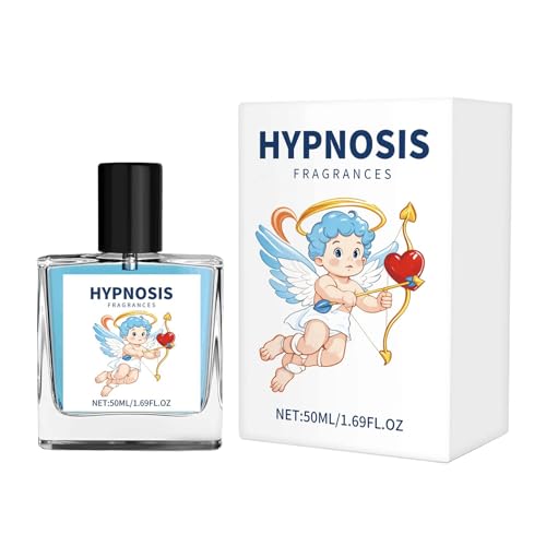 Colonia Hi-pnosis Cupido para Hombre, 50ML Perfume de Feromonas Cupido para Hombre, Perfume de Colonia con Fragancia Cupidos Romántico para Hombre, Eau de Perfumes Larga Duración con En-cantosCupidos