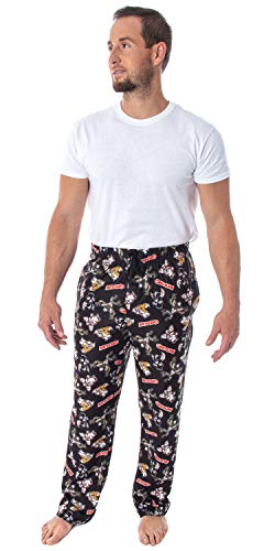 INTIMO The Gremlins Men's Gizmo Stripe Daffy Mogwai Allover Character Adult Sleep Lounge Pajama Pants4