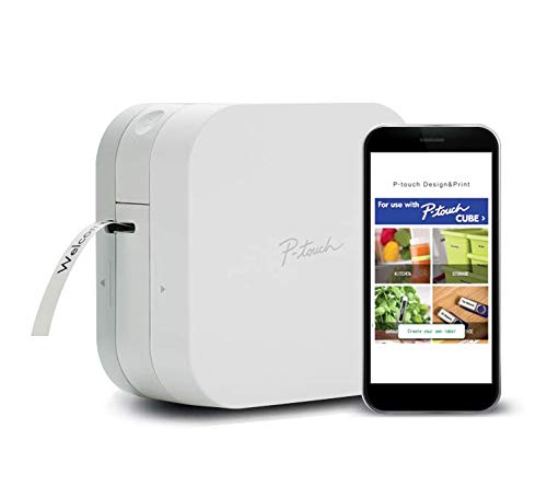 Brother PT-P300BTAD P-Touch Cube: Smartphone Dedicated Label Maker