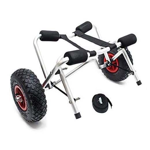 Kajakwagen Kanuwagen Bootswagen Transportwagen Trolley Surfwagen Faltbar Bootstrailer