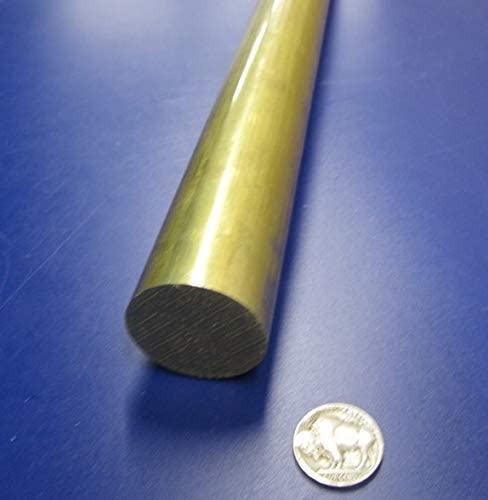 K&S 5/32 in. Dia. x 12 in. L Brass Rod 1 pk