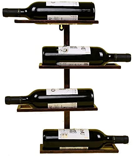 Bouteilles casier à vin mural et support d'affichage vertical pour bar - 2