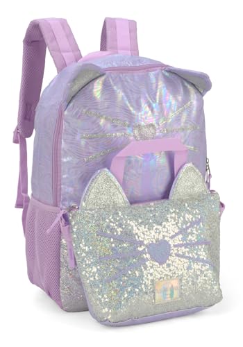 Mochila Escolar com Lancheira Gatinho Up4You - Luxcel