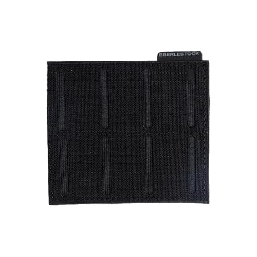 Eberlestock Fade MOLLE Adapter Hook & Loop Backed Panel for Modular Storage 3x2 Tactical Accessory Mount for EDC Packs Pack of 1 Black