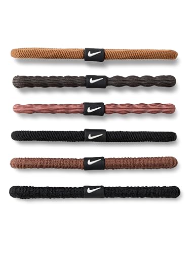 Nike Lot de 6 élastiques à Cheveux Flex pour Femme