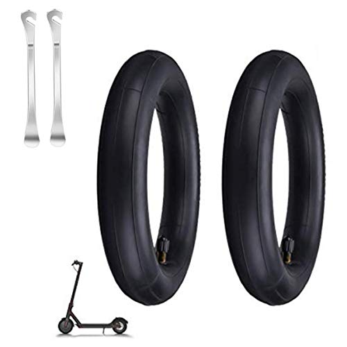 EMEBAY 8.5” Chambre à Air pour Trotinette Electrique Xiaomi 8 1/2x2 avec 2 Leviers Pneus Intérieurs Durable Pneumatique épaissi pour Xiaomi M365 & M365 Pro Scooter Cover