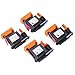 BONKZEBU Printhead for Designjet, Good Compatible Printhead Replacement, Abs, 4Pcs Printhead,for Designjet 100 110 111 500 510 800 813 850 Bk C M Y, BONKZEBUo8ewdsigfc