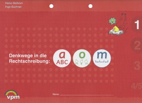 Voies de réflexion dans l'orthographe, classe 1.