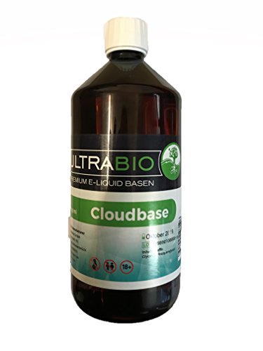 UltraBio Base 1Liter ohne Nikotin (Nikotinfrei) (15%PG / 85%VG Cloudbase, 1000 ml)