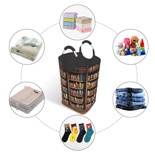 Panier à linge autonome pour salle de bain, solution vêtements sales gain de place - 5